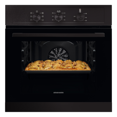 Four &#233;lectrique multifonction encastrable de 60 cm avec une capacit&#233; de 58 litres.