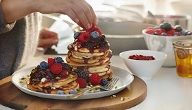 Pancakes Fruits Rouges